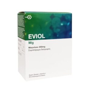 Eviol Magnesium Συμπλήρωμα Διατροφής Μαγνησίου 350mg, 30caps