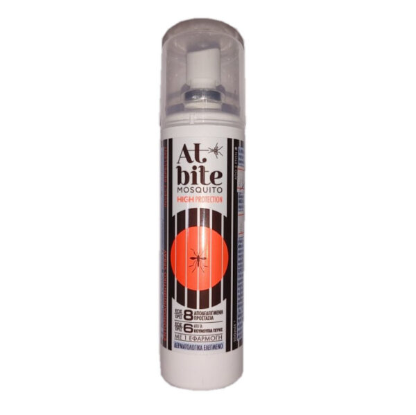 Picture of AtBite Mosquito High Protection Insect Repellent Εντομοαπωθητικό Spray Yψηλής Προστασίας 100ml AtBite Mosquito High Protection Insect Repellent Εντομοαπωθητικό Spray Yψηλής Προστασίας 100ml