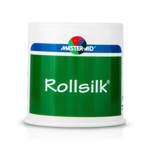 MASTER AID Rollsilk Υφασμάτινη Επιδεσμική Ταινία Από Μετάξι 5m x 5cm
