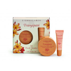 L'Erbolario Frangipani Kit Piccoli Desideri (Lip Balm λάμψης 10ml + ενυδατική Κρεμά Χεριών 40ml)