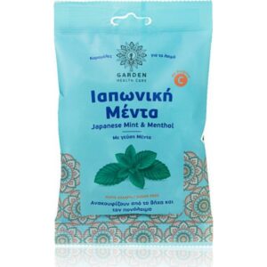 Garden Καραμέλες για το Λαιμό Ιαπωνική Μέντα 60gr