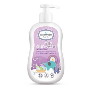 Pharmasept Baby Care Mild Dishwash Detergent Απαλό Υγρό Απορρυπαντικό για Βρεφικά Σκεύη & Μπιμπερό, 400ml