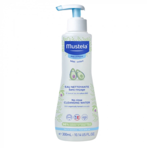 MUSTELA No-Rinse Cleansing Water, Νερό Καθαρισμού χωρίς Ξέβγαλμα - 300ml