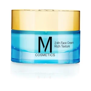 M Cosmetics 24h Face Cream Rich Texture, με Αντιρυτιδική και Συσφικτική Δράση, Πλούσιας Υφής 50ml