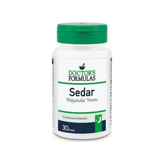 Doctor's Formulas Sedar Φόρμουλα Ύπνου (Στρές - Αϋπνία) 30 δισκία