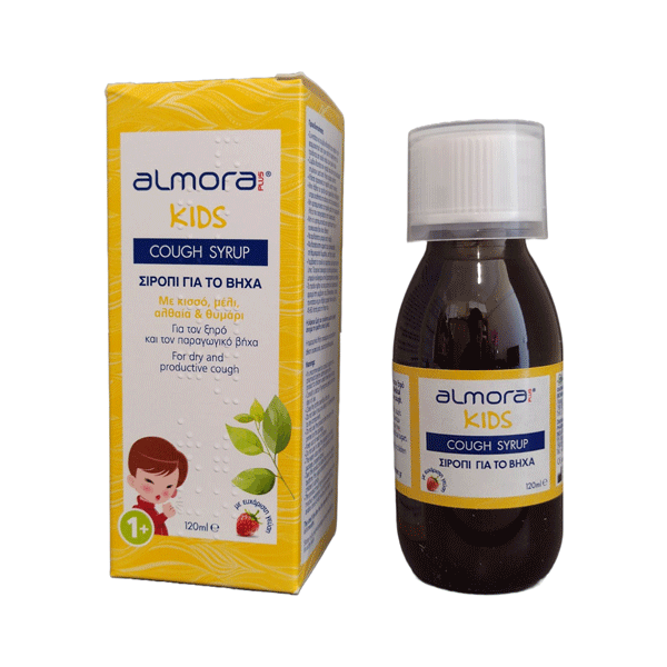 Almora Kids Cough Syrup Παιδικό Σιρόπι για τον Βήχα, 120ml