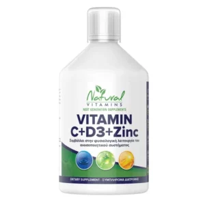 Natural Vitamins Vitamin C+D3+Zinc 500ml