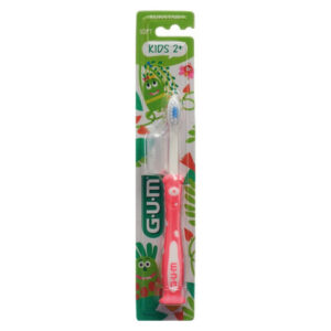 Gum 901 Kids Monsters Ροζ Παιδική Οδοντόβουρτσα 2+ Ετών 1τμχ.