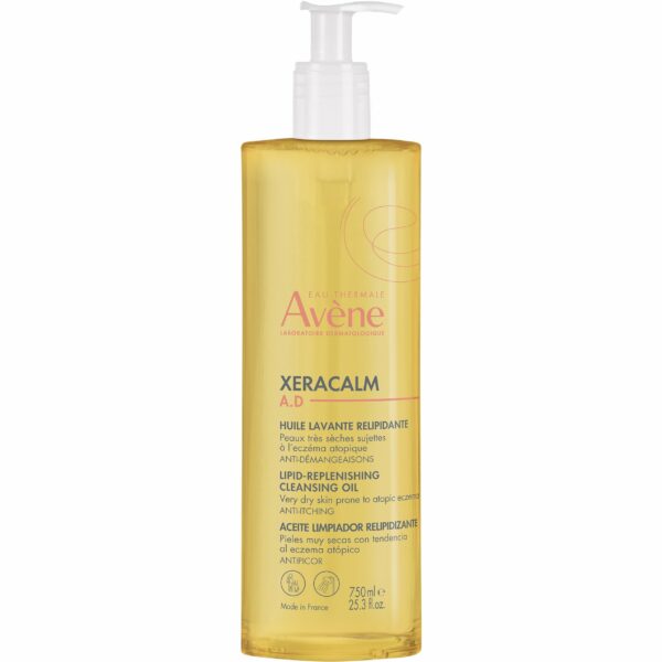 Avene XeraCalm A.D Καθαριστικό Έλαιο Αναπλήρωσης Λιπιδίων, 750ml