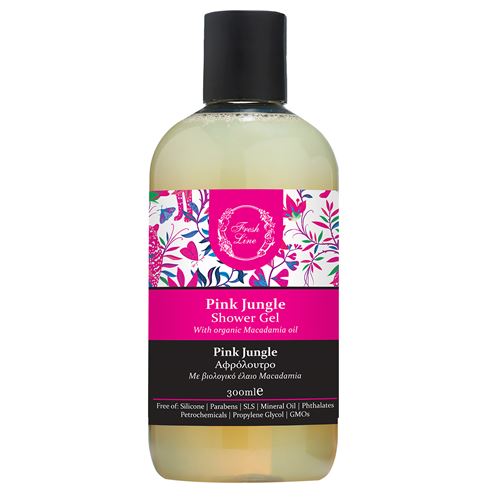 Fresh Line Τροπικό Αφρόλουτρο Pink Jungle 300ml