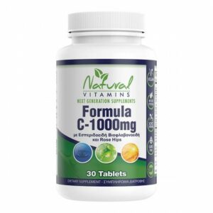 Natural Vitamins C-1000 with Bioflavonoids 30 Ταμπλέτες
