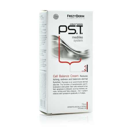 Frezyderm PS.T. Flakes Balance Cream Step 3 Κρέμα Ανακούφισης των Συμπτωμάτων Ψωρίασης, 75ml