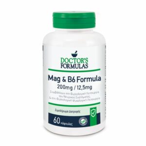 Doctor's Formulas Mag & B6 Formula, 60Caps