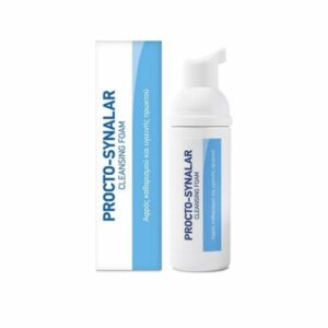 Minerva Procto Synalar Cleansing Foam Αφρός καθαρισμού & υγιεινής πρωκτού, 40ml