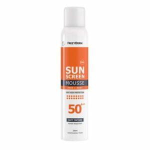 Frezyderm Sunscreen Mousse Προσώπου και Σώματος 50+Spf 200ml