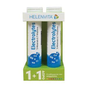 HELENVITA Electrolytes - Συμπλήρωμα Διατροφής 20 αν.δισκία 1+1 Δώρο