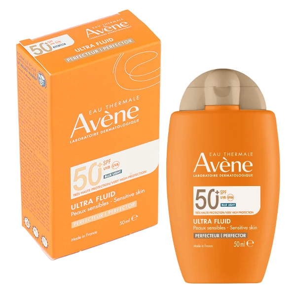 Avene Ultra Fluid Perfecteur SPF50+ Αντηλιακή Κρέμα Προσώπου με Χρώμα, 50ml