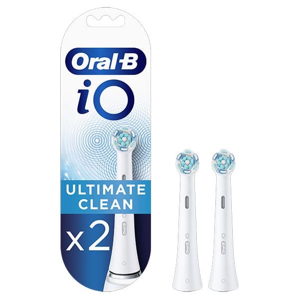 Oral-B iO Ultimate Clean White Κεφαλές Βουρτσίσματος, 2τεμ