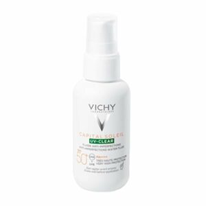 Vichy Capital Soleil UV-Clear SPF50+ Λεπτόρρευστο Αντηλιακό Προσώπου Κατά των Ατελειών & της Λιπαρότητας, 40ml