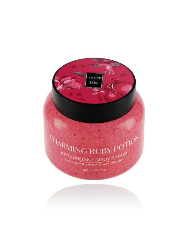 Lavish Care Antioxidant Body Scrub Charming Ruby Potion Απολεπιστικό Σώματος 250ml (Ρόδι)