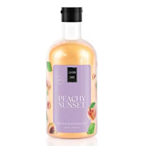 Lavish Care Peachy Sunset Shower Gel Ενυδατικό Αφρόλουτρο Σώματος Με Άρωμα Ροδάκινο 500ml