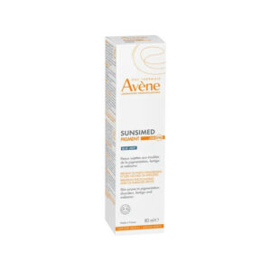 Avene Sunsimed Αντηλιακή Κρέμα Προσώπου SPF50 με Χρώμα 80ml