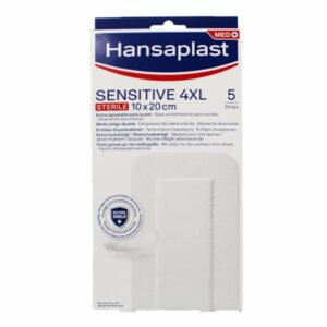 Hansaplast Sensitive Sterile 4XL Επιθέματα (10x20cm), 5τεμ