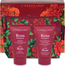 L'ERBOLARIO ROSA PURPUREA BEAUTY POCHETTE FAVOLOSA ΑΦΡΟΛΟΥΤΡΟ 75ml & ΓΑΛΑΚΤΩΜΑ 75ml