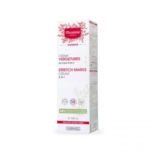 Mustela Maternite Stretch Marks Cream 3 In 1 Κρέμα για Πρόληψη Ραγάδων Κατά την Διάρκεια της Εγκυμοσύνης & Μετά τον Τοκετό, 150ml