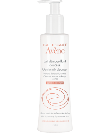 AVENE Lait Demaquillant Doucher Απαλό Γαλάκτωμα Καθαρισμού Ντεμακιγιάζ για Πρόσωπο, Μάτια & Χείλη 200ml