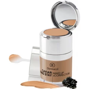 DERMACOL CAVIAR LONG STAY MAKE - UP & CORRECTOR 5.0 CAPPUCCINO 30ML