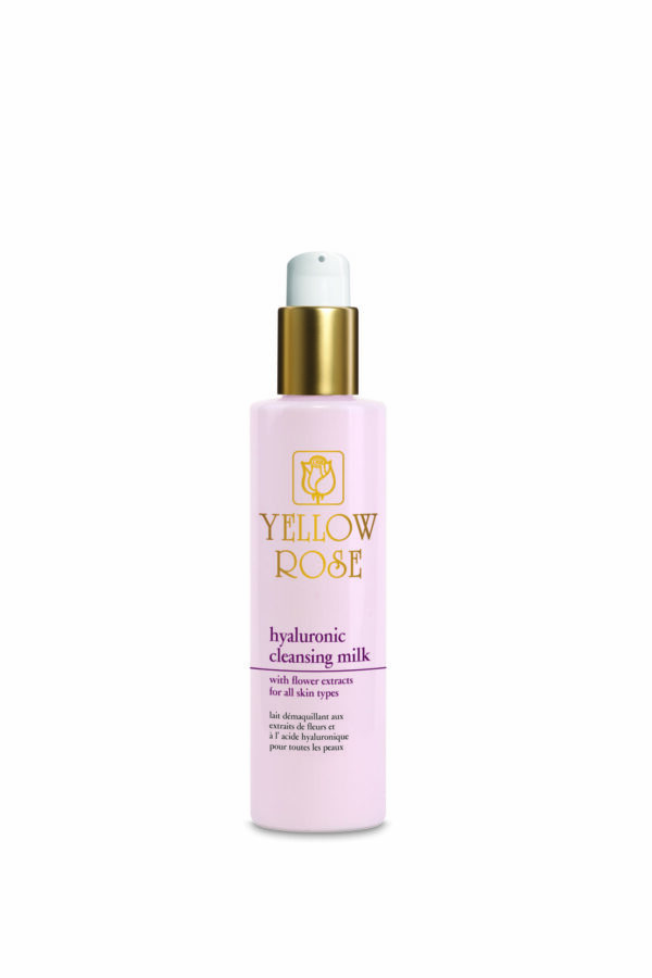 Yellow Rose Hyaluronic Cleansing Milk With Flower Extracts 200ml