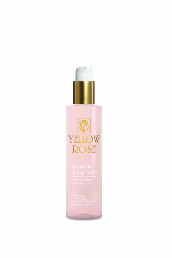 Yellow Rose Hyaluronic Toning Lotion With Flower Experts 200ml