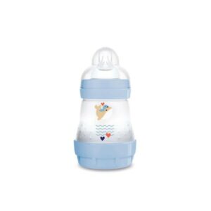 Mam Easy Start Anti-Colic Πλαστικό Μπιμπερό με Θηλή Σιλικόνης 0+ μηνών Μπλε 160ml