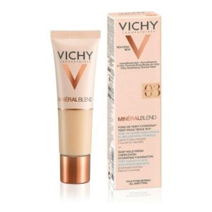 VICHY MINERALBLEND HYDRATING FLUID FOUNDATION 03-GYPSUM MAKE-UP 30ML