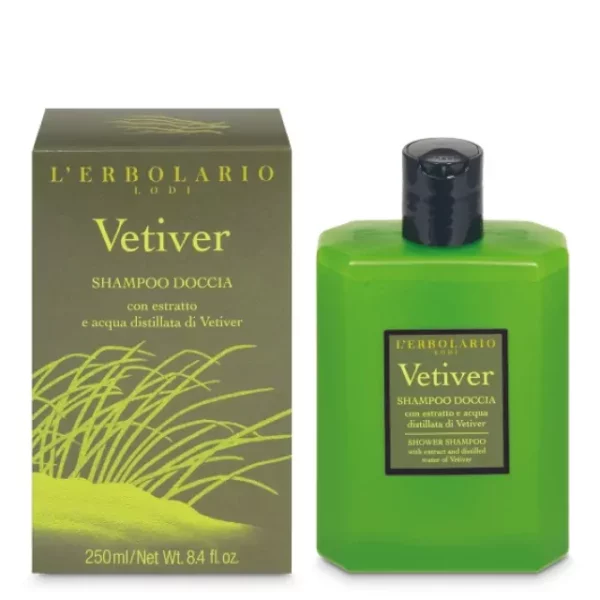 L' Erbolario Vetiver Shampoo Doccia Σαμπουάν Ντους Για Ανδρες 250ml