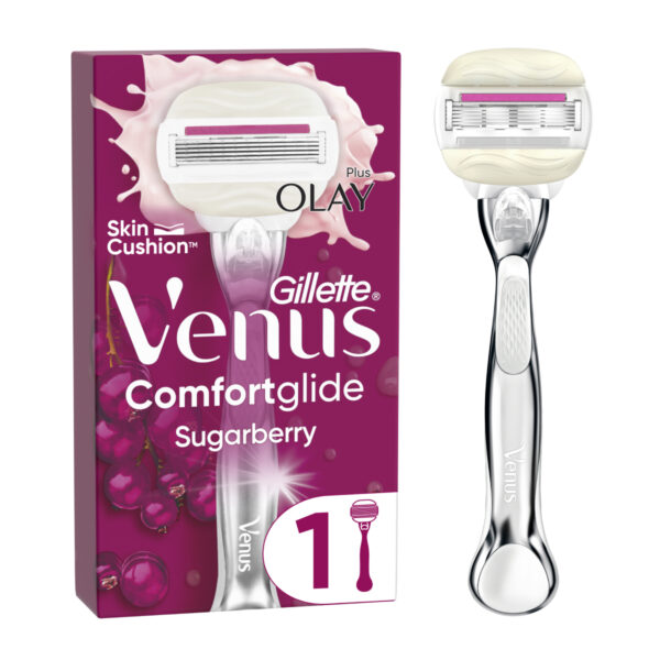 Gillette Woman Mηχανή Venus Comfortglide Sugarberry + 1 Aνταλλακτικό