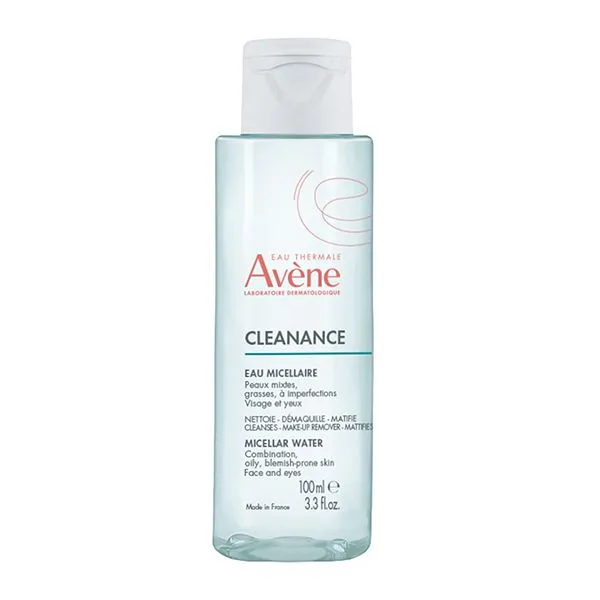 Avene Cleanance Micellar Water Νερό Καθαρισμού & Ντεμακιγιάζ για το Λιπαρό Δέρμα, 100ml