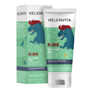 Helenvita Kids Dino Hair Gel Απαλό Παιδικό Τζελ Μαλλιών, 100ml