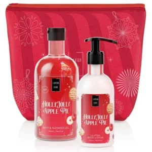 Lavish Care Holly Jolly Apple Pie Christmas Set