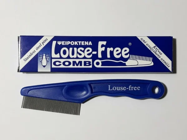 TECHNOFARM HELLAS Louse Free Comb, Ψειρόκτενα από Ανοξείδωτο Ατσάλι για την Απομάκρυνση των Ψειρών 1τμχ