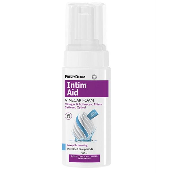 Frezyderm Intim Aid Vinegar Foam Ειδικός Αφρός Καθαρισμού με Χαμηλό PH 3.5, 100ml