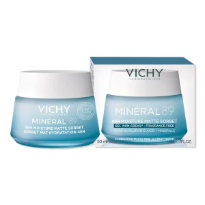 Vichy Mineral 89 Κρέμα - Gel Ενυδάτωσης 48Ω για τη λιπαρή επιδερμίδα