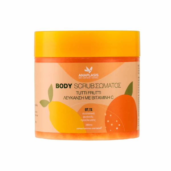 Anaplasis Body Scrub Απολεπιστικό Σώματος Tutti Frutti, 380ml